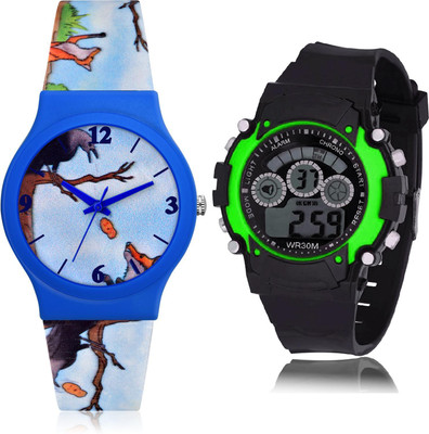TIMOXIDE CM703-B3 Analog-Digital Watch  - For Boys
