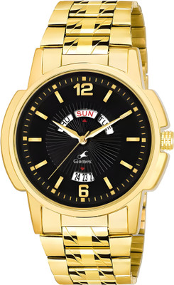 Giomex 440 Black GP Date Premium Addition Analog Watch  - For Men