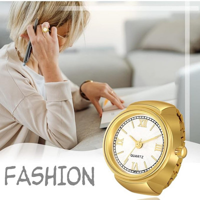 DECLASSE EXCLUSIVE GOLD RING WATCH 426 Analog Watch  - For Girls