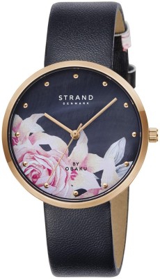 Strand By Obaku Kendall Night Kendall Night MOP Dial Analog Watch  - For Women