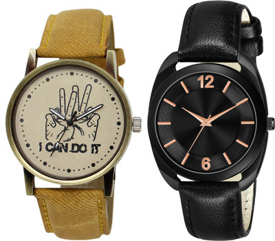 TVILLA Grey I Can Do it MZ-LR30 Analog Watch  - For Men & Women