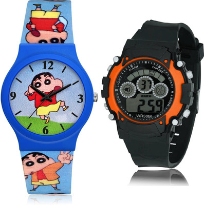 TIMOXIDE CM723-B4 Analog-Digital Watch  - For Boys