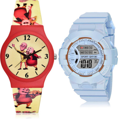 TIMOXIDE CM725-DG34 Analog-Digital Watch  - For Boys