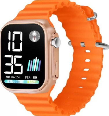 FADISO New TRENDING Latest Square Dial Multicolor strap ULTRA Led Digital Watch  - For Boys & Girls