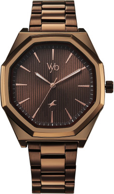 Fastrack Fastrack Vyb Maverick Fastrack Vyb 6.0 Maverick Quartz Brown Shaped Dial Men's Watch / Analog Watch  - For Men