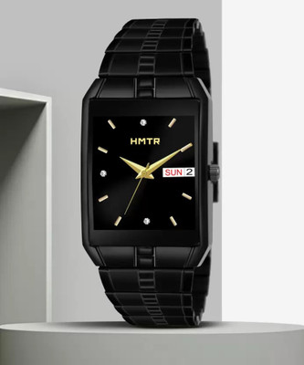 HMTr 7114-BLACK Analog Watch  - For Men