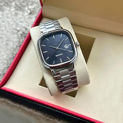 LEATHERTONE SilverNova GLOWME analog watch for men. Analog Watch  - For Men