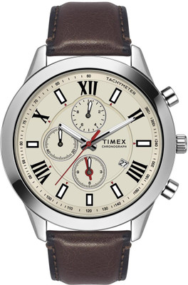 TIMEX TWEG18514 Grey Round Dial Chronograph Quartz Analog Watch  - For Men