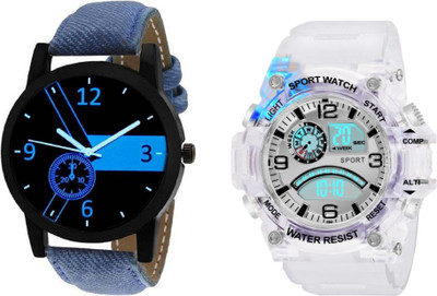 Brostin New 2025 Launch Analog-Digital Men's Combo Watches Analog-Digital Watch  - For Men