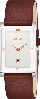 NOVA Slim Watch Mens & Women Slim Date Series Wrist Watch Analog Watch  - For Men & Women