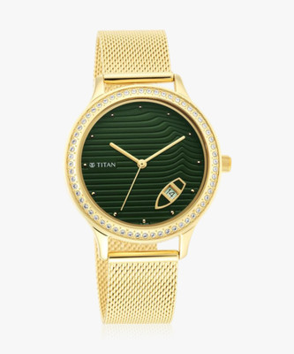 Titan 2634Y M01 - DL856 - ZOOM OUT 2634Y M01 - DL856 - ZOOM OUT Analog Watch  - For Women