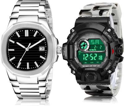 TIMETRANSELEVATE BL46.144-BC23 Analog-Digital Watch  - For Men