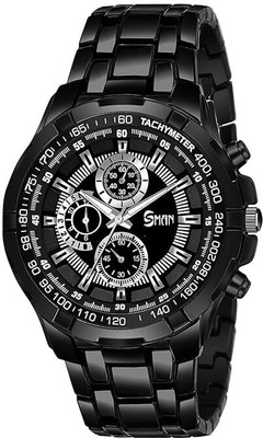 elivor Classic Black Elivor Mens Analog Watch Analog Watch  - For Men