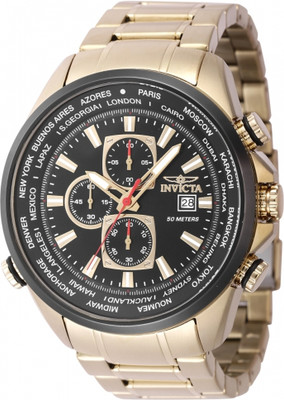 INVICTA 47819 Quartz Black Dial Analog Watch  - For Men