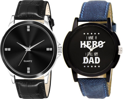 Naavli LR07_Combo_LR96 Analog Watch  - For Men & Women