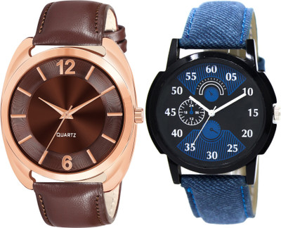 Naavli LR02_Combo_LR77 Analog Watch  - For Men & Women