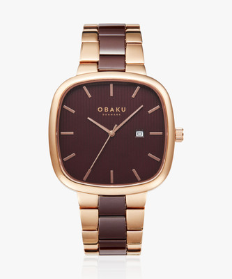 OBAKU Timian Nut Ceramic Timian Nut Analog Watch  - For Men