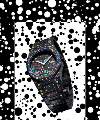 D1 MILANO PCBU11 Polycarbon Black Dial Quartz Analog Watch  - For Men & Women