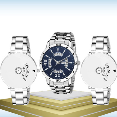 MAHAKAPI High Quality Combo - Pack3 Analog Watch Analog Watch  - For Men