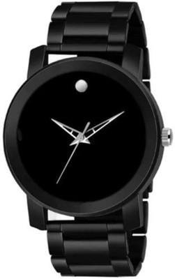 Timeless New Trending Bump Belt With Big Dial All Black Analog Watch For Men Analog Watch  - For Men