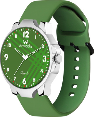 ARMADO AR-MH-1381429-Forest Green Men's And Boys Watch With Stylish Along Comfortable Strap Analog Watch  - For Men