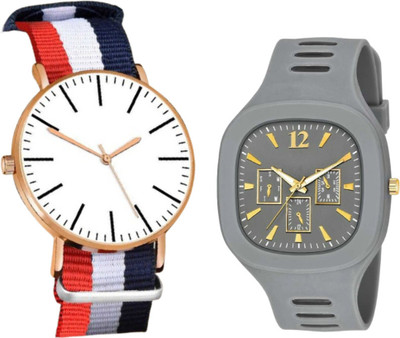 Brostin New Gen Stylish Analog Men's Combo Watches Analog Watch  - For Men