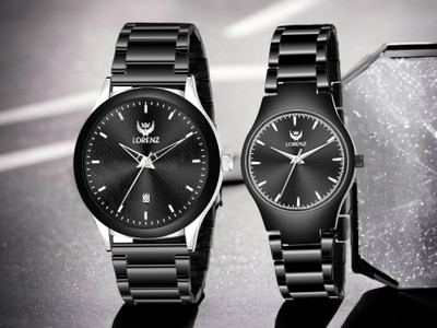 LORENZ AM-17A Lorenz Premium Collection of Couple Watch Combo AM-17A Analog Watch  - For Couple