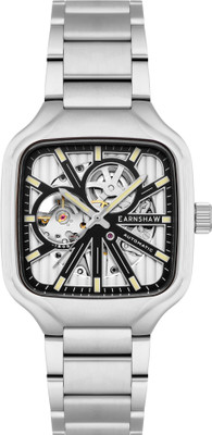 Earnshaw ES-8294-11 Paxton Skeleton Automatic Analog Watch  - For Men