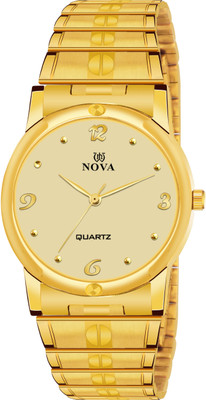 NOVA Golden watch NOVA Luxe Premium Range Analog Watch  - For Men