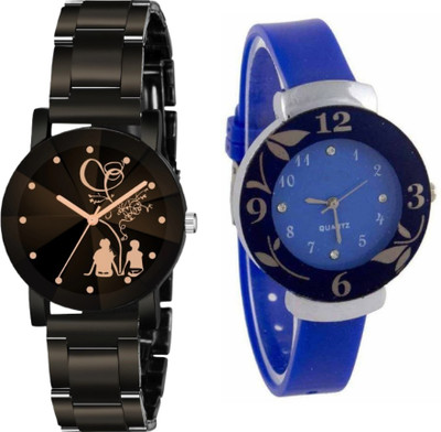 Rozti New Design Combo Watches for Women Analog Watch  - For Women
