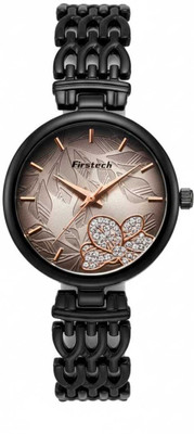 FIRSTECH Luxury Firstech Glitter Analog Watch  - For Women