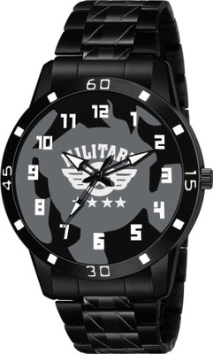 G-HAWK 4224-MLTRY-BLACK-CK FIRST COPY OF MILITARY MODEL SPORTS Analog Watch  - For Men