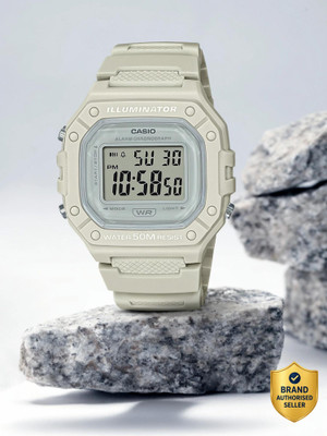 CASIO W-218HC-8AVDF Youth Digital Watch  - For Men & Women