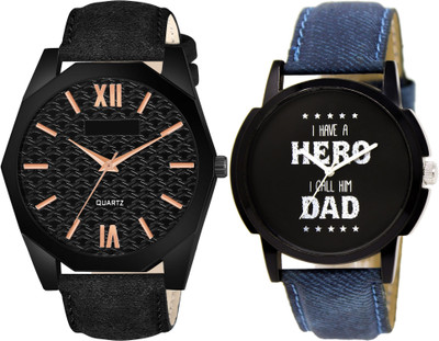 Naavli LR07_Combo_LR81 Analog Watch  - For Men & Women