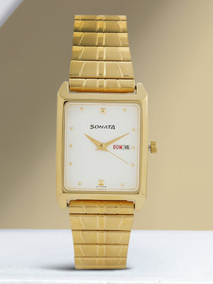 SONATA NP7007YM03 Analog Watch  - For Men
