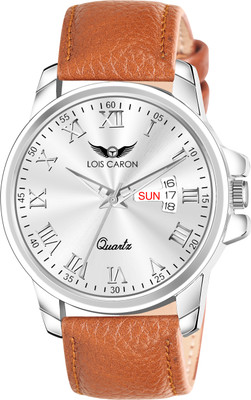 LOIS CARON LCS-8333 Classic Quartz Wristwatch with Day and Date Function for Men and Boys Analog Watch  - For Men