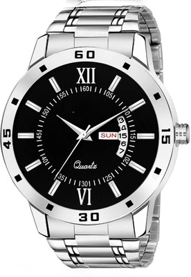 Trimax Stylish Stainless Steel Analog Ss Analog Watch  - For Men