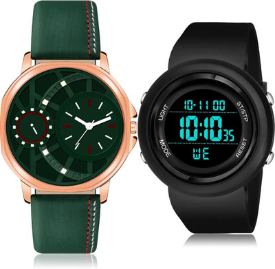 TIMOXIDE BM49-DG54 Analog-Digital Watch  - For Men