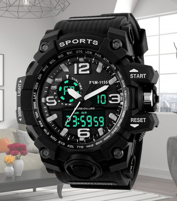 Diaggro SKM 1155 Men's trendy multi-sport analog-digital watch Analog-Digital Watch  - For Men