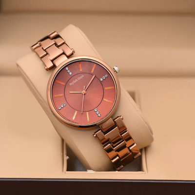 STYLISH GUYS DB Women Atractive Rose Gold Brown Color Luxury Trending Women Watch Analog Watch  - For Women