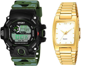Brostin Classical Analog-Digital Men's Combo Watches Analog-Digital Watch  - For Men