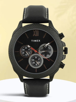 TIMEX Multifunction Black Dial Analog Watch  - For Men