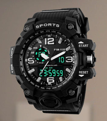 Diaggro SKM 1155 Popular multi-sport analog-digital men's sports watch Analog-Digital Watch  - For Men