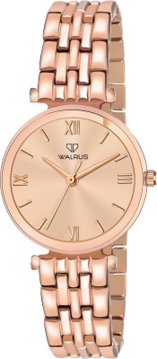 Walrus Walrus Elite XVII Series Rose Gold Dial Premium Wrist Watch For Women Walrus Elite XVII Watch for Women Analog Watch  - For Women