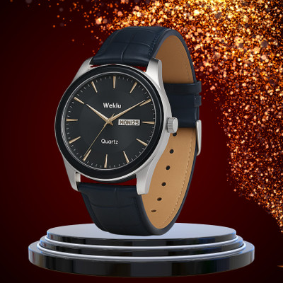 WEKTU Premium Men's Analog Watch with Day & Date Display | Rakhi Gift | 1 Pc/10 Analog Watch  - For Men