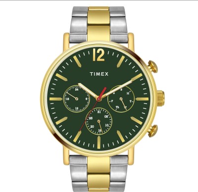 TIMEX Casual Watch Multi Function Green Dial Analog Watch  - For Men