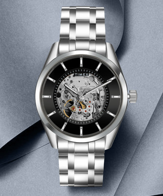 TIMEX Automatic Black Dial Analog Watch  - For Men