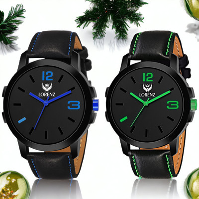 LORENZ MK-62W13K Lorenz 2 Analog Watches Combo for Men | Watch for Boys | 62W13K Analog Watch  - For Men