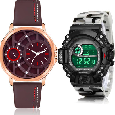 TIMETRANSELEVATE BM48-BC23 Analog-Digital Watch  - For Men
