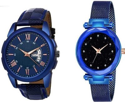 dmash MAGNETIC METAL STRAP Analog Watch - For Couple digital WATCH Analog Watch  - For Couple